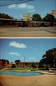 Dalhart,TX Sands Motel and Grill Dallam County Texas Postcard - Picture 1 of 2