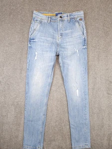 Zara Skinny Jeans Herren Größe 30 (29x27) Distressed Mittelblau - Bild 1 von 12