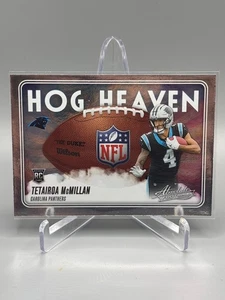 2025 Panini Absolute Hog Heaven Tetairoa McMillan #HH-TMN RC Carolina Panthers - Picture 1 of 2
