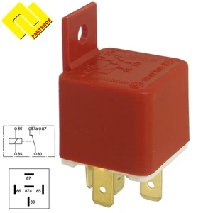 AUTOELETTRIC 361-121 Universal Relay 12v ,5-pins ,20/30A ,0332204125 ,4RD007794 - Picture 1 of 4