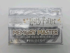 Harry Potter Wizarding World  MEMORY MASTER A Card Game You Never Forget, NEW - Picture 1 of 4