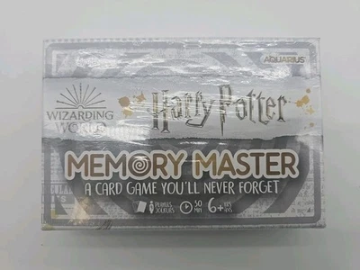 Harry Potter Wizarding World  MEMORY MASTER A Card Game You Never Forget, NEW - Image 1 of 4