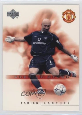 2001-02 Upper Deck Manchester United Premier Power Fabien Barthez #49 Foto 1 de 2