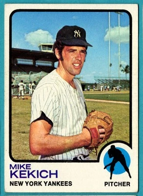 1973 Topps Mike Kekich New York Yankees #371 - Image 1 of 2