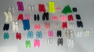 Large Lot Of Barbie, Ken, Kelly, Skipper Shoe Boots Lot 40 Pair - Picture 1 of 5