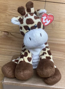 TY Beanie Babies Pluffies TIPTOP Giraffe 11” DOB: 2006 EUC With TAGS - Picture 1 of 12