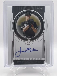 Panini National Treasures Rookie Signatures 2021/99 Jonathan Stiever automático radiocontrol - Imagen 1 de 4