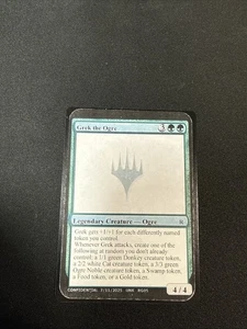 Grek The Ogre GenCon 2025 Unknown Event Playtest MTG Magic Gavin Verhey SHREK - Picture 1 of 2