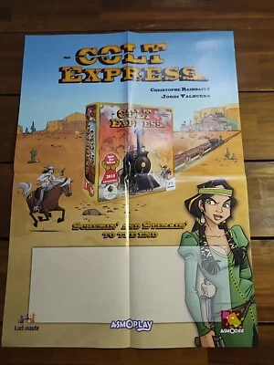 Colt Express Board Game Promotional Poster 18.5" X 25.5" - Image 1 of 4