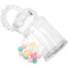 Clear Lipstick Case & Makeup Bag Set for Doll Display & Collection