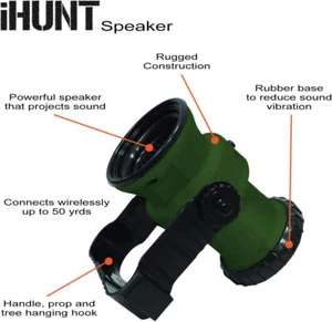 iHunt Ultimate Electronic Game & Bluetooth Speaker Combo, free App w/750 calls - Picture 1 of 7