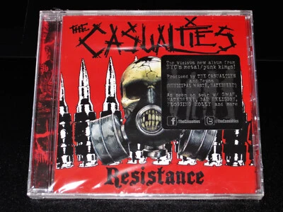 The Casualties: Resistance CD 2012 Season Of Mist Records USA SOM 264 JC NEW Foto 1 de 2