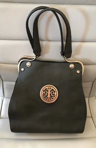 GREAT FALL BAG! ROBERT MATTHEW LARGE HANDBAG TOTE FOREST GREEN - Picture 1 of 5
