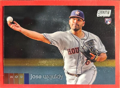 Jose Urquidy ~ 2020 Stadium Club Chrome ~ Rookie RC - Image 1 of 2