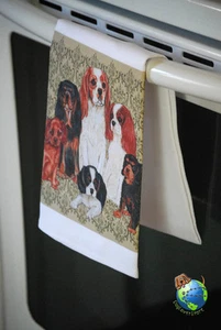 Cavalier King Charles Kitchen Hand Towel - Picture 1 of 2