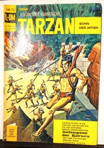 1 Tarzan Heft Nr.:72 aus 1970 von  Edgar Rice Burroughs Z1 (67) - Bild 1 von 2