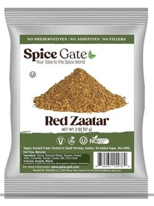 Spice Gate Red Zaatar Dukkah Spice Blend (2 oz) All Natural Dukkah Seasoning - Picture 1 of 6