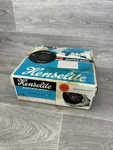 Henselite Deluxe Super Grip Bowls Size 4 Empty Box Rare Vintage Original Box - Picture 1 of 19