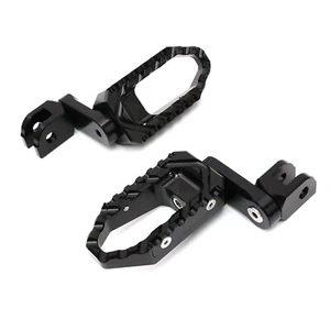 PATAS ANCHAS DELANTERAS NEGRAS EXTENDIDAS 40MM PARA HONDA CBR500R 13-21 20 19 18 17 16 - Imagen 1 de 7
