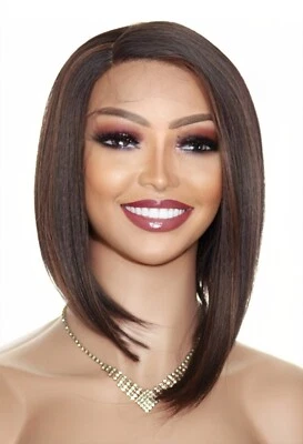 LACE FRONT LACE C PART CUTE UNBALANCED CUT CLR FS1B.30 SASSY SEXY WIG 316 -1 - Image 1 of 4