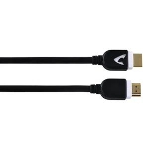 Câble HDMI gde vitesse, connecteur mâle - mâle, doré, Ethernet, 1,5 m - Photo 1 sur 1