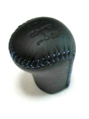 Mitsubishi LANCER EVO5 EVO6 CP9A perilla de cambio puntada azul MR657014 genuino OEM JDM Foto 1 de 4