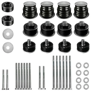 Body Cab Mount Bushings Kit for 1999-2007 Ford F250 F350 Super Duty KF04058BK - Picture 1 of 18