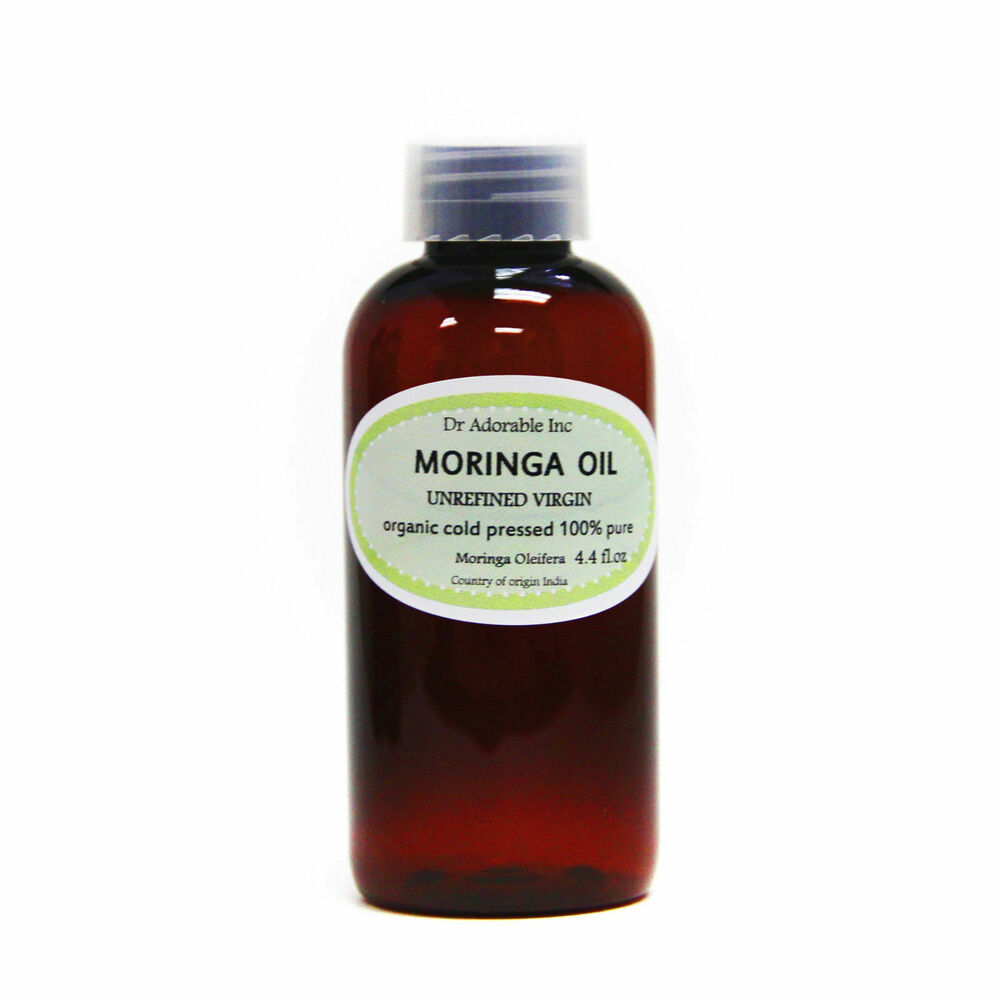 4 Oz UNREFINED Premium Organic Moringa Oil Virgin Pure Skin Body Nails Hair Care