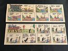 #Q02 BLOOM COUNTRY by Berke Breathed Lot of 30 Sunday Quarter Page Strips 1982