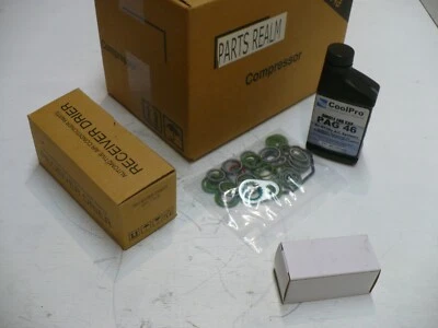 New A/C AC Compressor Kit Fits BMW 740i / 740iL 1998-2001 (4.4L) - Imagem 1 de 4