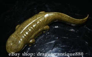 9.2'' Old Chinese Dynasty Shoushan Stone Carving Fengshui Fish Animal Sculpture - Picture 1 of 17