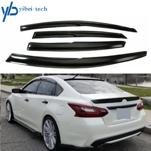 Para Nissan Altima 2013-2016 2017 2018 Ventana Visera Ventilación Protectores de Lluvia Deflectores - Imagen 1 de 8