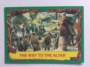 Indiana Jones Raiders Of The Lost Ark Topps 1981 Card 81 Way To The Altar - Picture 1 of 2