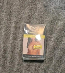 ​NIB (Box Damage) Maidenform Lace-Up Adhesive Bra Nude Size C Backless Strapless - Picture 1 of 4