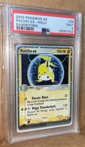 2003 EX SANDSTORM #98/100 Raichu EX PSA 9 - Picture 1 of 6