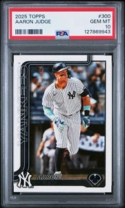 2025 Topps Series 1 Aaron Judge #300 New York Yankees PSA 10 GEM MINT - Bild 1 von 2