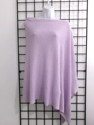 J. JILL  🌸 ONE SIZE /S / M / L / XL==LAVENDER / LINEN BLEND CAPE - Image 1 of 4