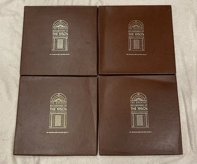4 Franklin Mint Record Society Greatest Recordings Of 1951-1954 5-LP Box Set EX - Image 1 of 4