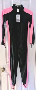 NWT. Micosuza Sbart Women's One Piece Swimsuit Long Sleeve Full Body UPF 50+ - Afbeelding 1 van 10