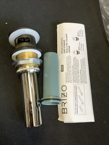 Brizo Grid Strainer w/Overflow. Matte Black. RP72412BL W14 - Picture 1 of 6