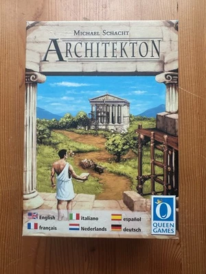 Architekton Board Game Queen Games Michael Schacht Tile Laying 2 Player Strategy - Image 1 of 2