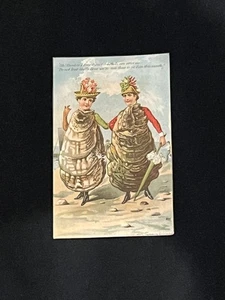 OYSTER TRADE CARD, ADVERTISING FOR THE GREAT AMERICAN TEA CO.  - Picture 1 of 2