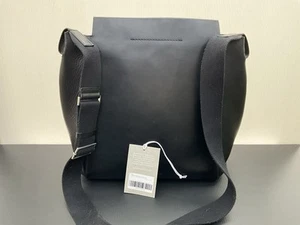 Everlane Large Crossbody Black Messenger Bag Made In Italy - Picture 1 of 13