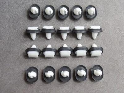 20 Seitenschutzleisten Befestigungs Clips für Fiat Ducato Peugeot Boxer 71728806