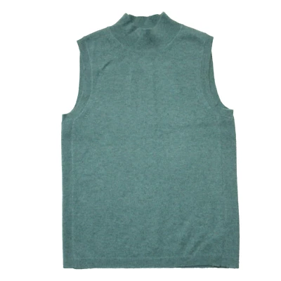 NWT Veronica Beard Mahaley Cashmere Shell in Sage Green Sleeveless Sweater S - Image 1 of 3