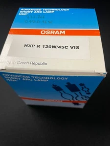 OSRAM HXP R 120W/45C VIS 85V Short Arc Lamp ZEISS LEICA NIKON Microscope Bulb - Picture 1 of 3