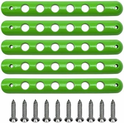 Cubierta de inserción de manija de puerta exterior 5 piezas para Jeep Wrangler JK JKU 2007-2018 4 puertas Foto 1 de 4