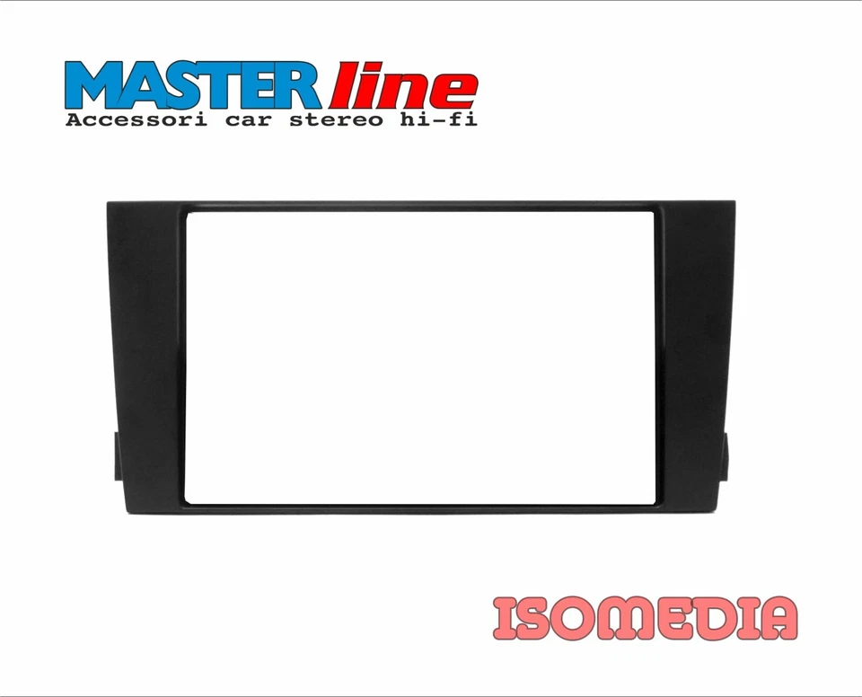 MASCHERINA AUTORADIO DUE DIN PER AUDI A6 DAL 2001 AL 2005 CHASSIS C5-4B - Immagine 1 di 3