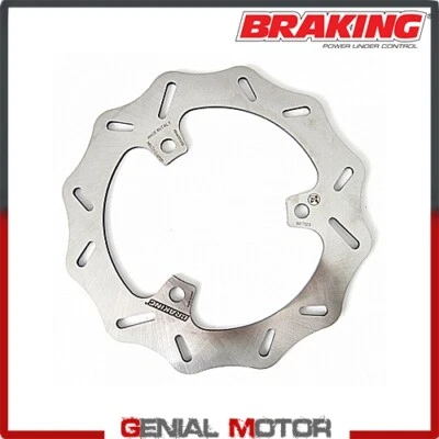 WF7503 Brake Disc Rear Right Braking W-FIX for KAWASAKI NINJA 250 R 2008 > 2012 - Image 1 of 2