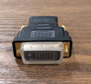 Cable Creations DVI-D (Dual Link) Male to HDMI Female Adapter - Picture 1 of 3